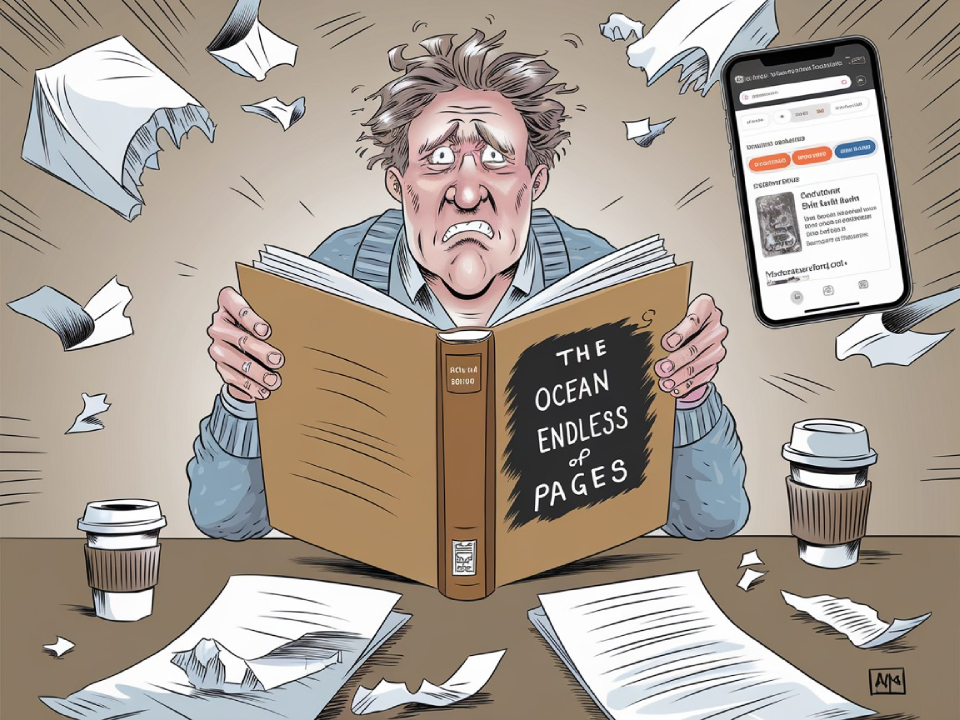 Beitragsbild_Der Kampf mit dem Buch